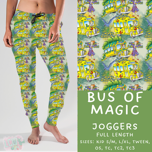 Ready To Ship - Bus of Magic Joggers - OS