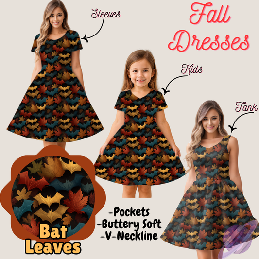 BAT FALL- FALL DRESS PREORDER- CLOSING 9/12