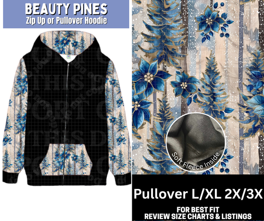 Beauty Pines Pullover Hoodie