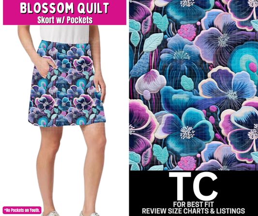 Blossom Quilt Skort