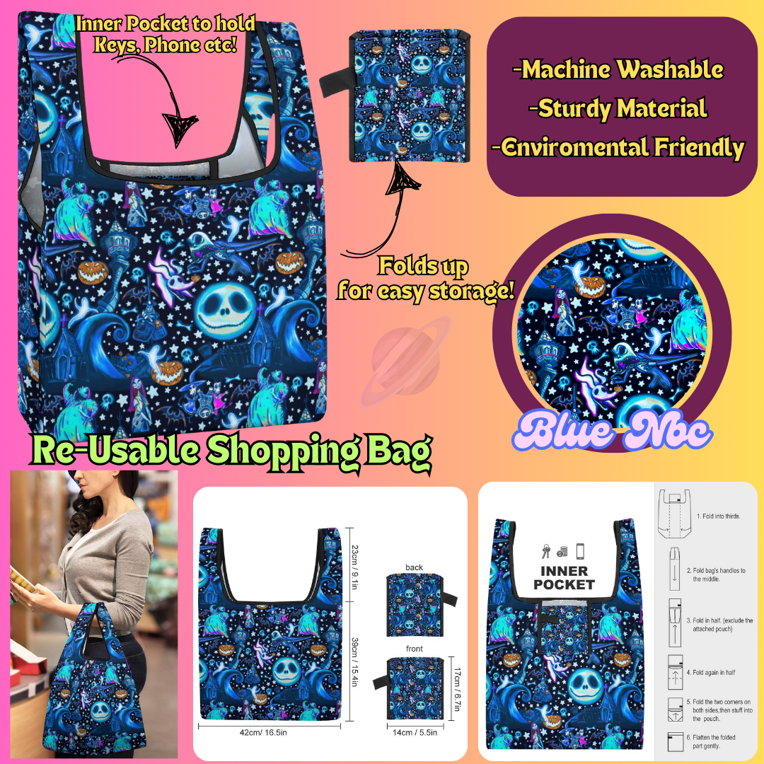 BLUE NBC - Re-Usable Shopping Bags PREORDER Closing 1/15