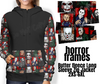 HORROR FRAMES - BUTTER FLEECE LONG SLEEVE ZIP HOODIES PREORDER CLOSING 9/1 ETA END NOV