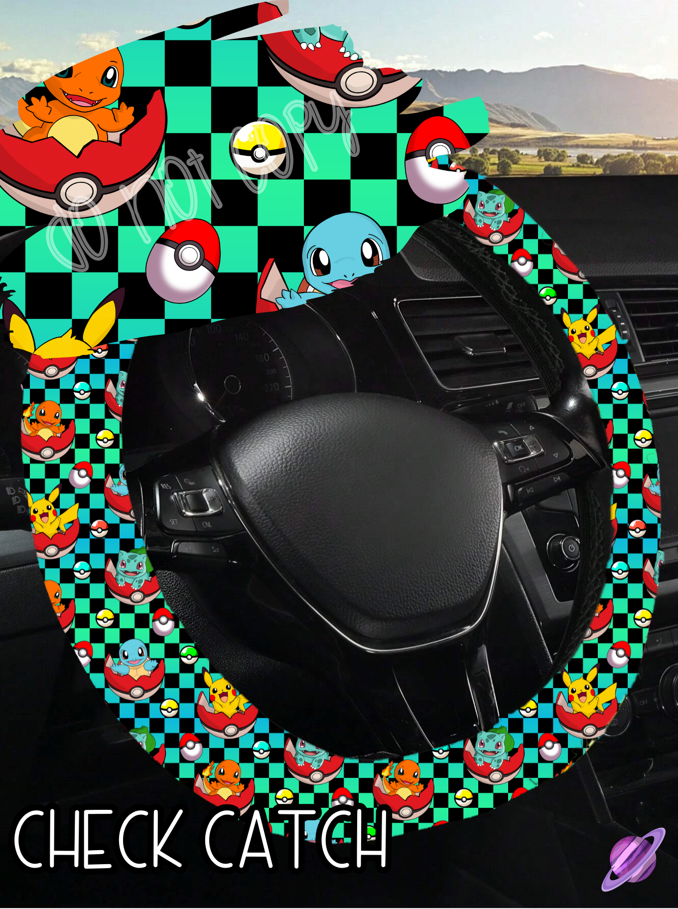 Check Catch - Steering Wheel Cover Roud 7 - Preorder Closes 3/1