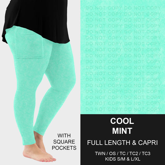 B280 - Preorder Cool Mint w/ Pockets (Closes 3/22. ETA: late May)