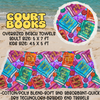 COURT BOOKS - OVERSIZED BEACH TOWEL RUN 5 - PREORDER CLOSING 3/23