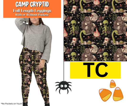 Camp Cryptid Full Length Leggings w/ Pockets