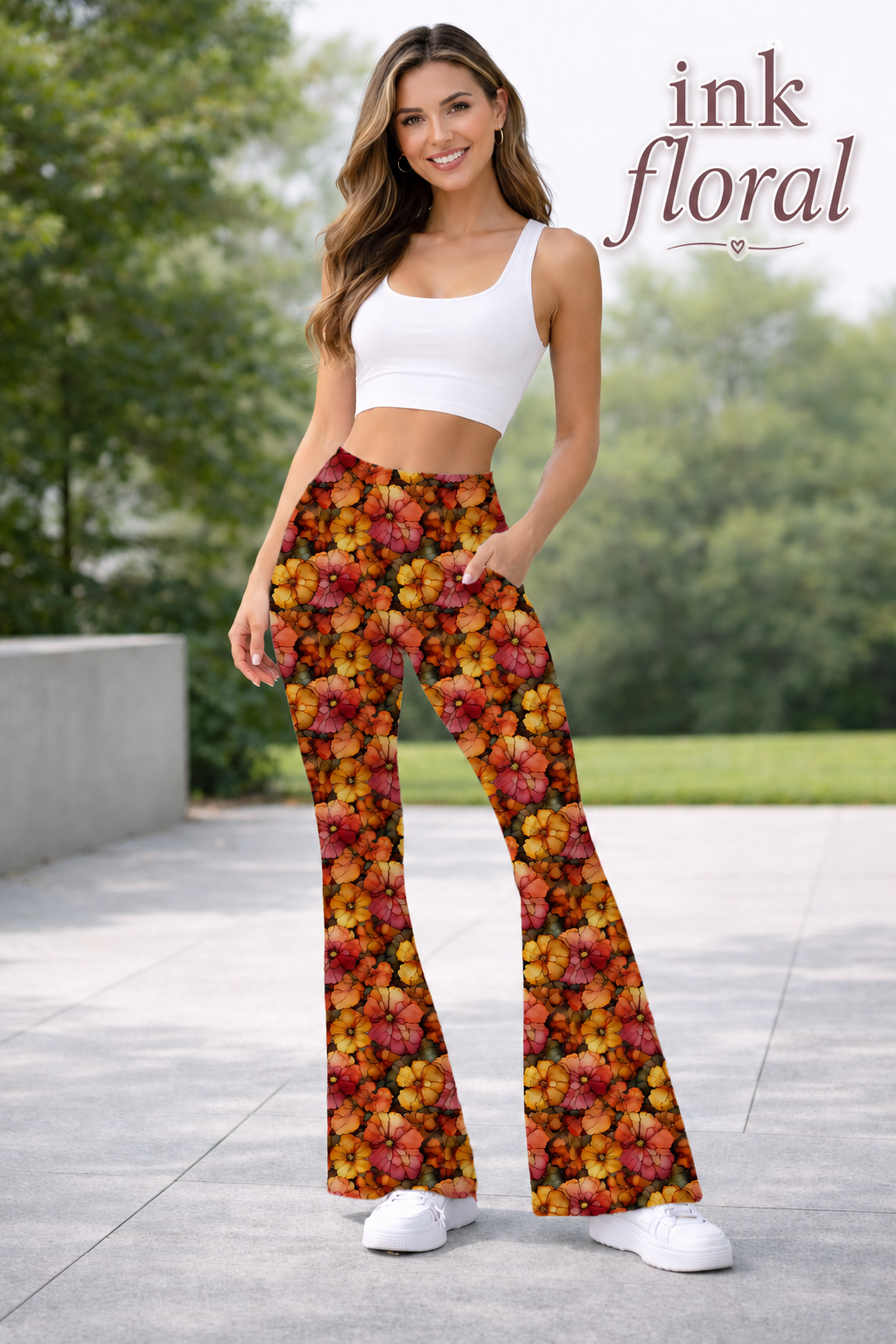INK FLORAL-YOGA FLARE PREORDER- CLOSING 9/14