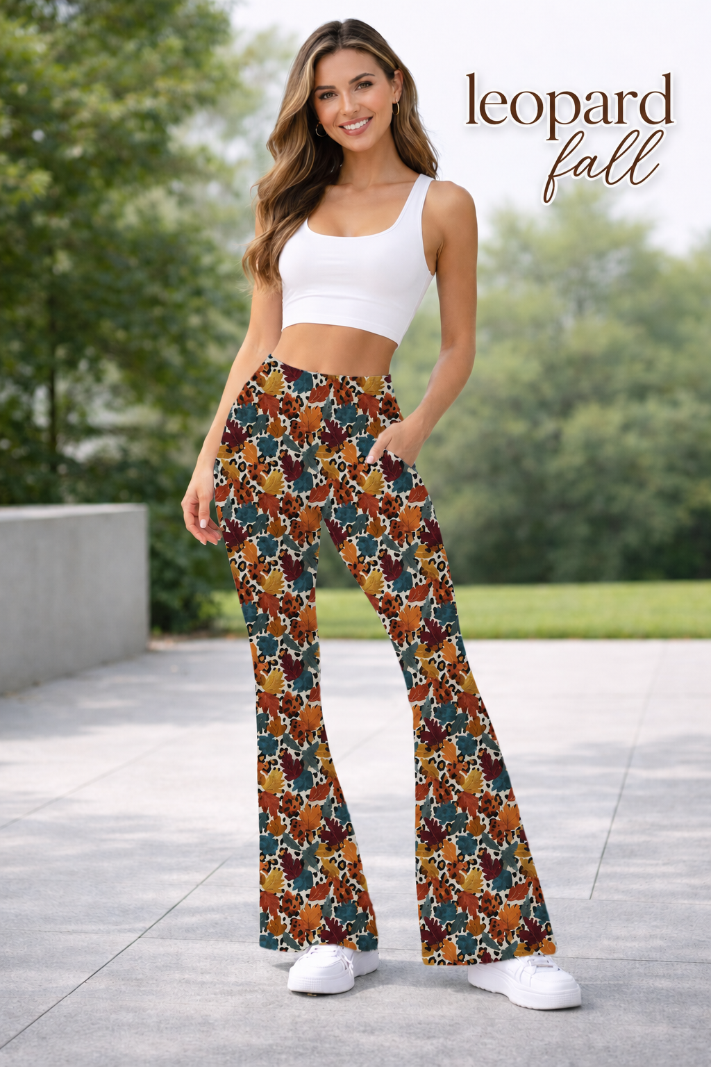 LEOPARD FALL-YOGA FLARE PREORDER- CLOSING 9/14