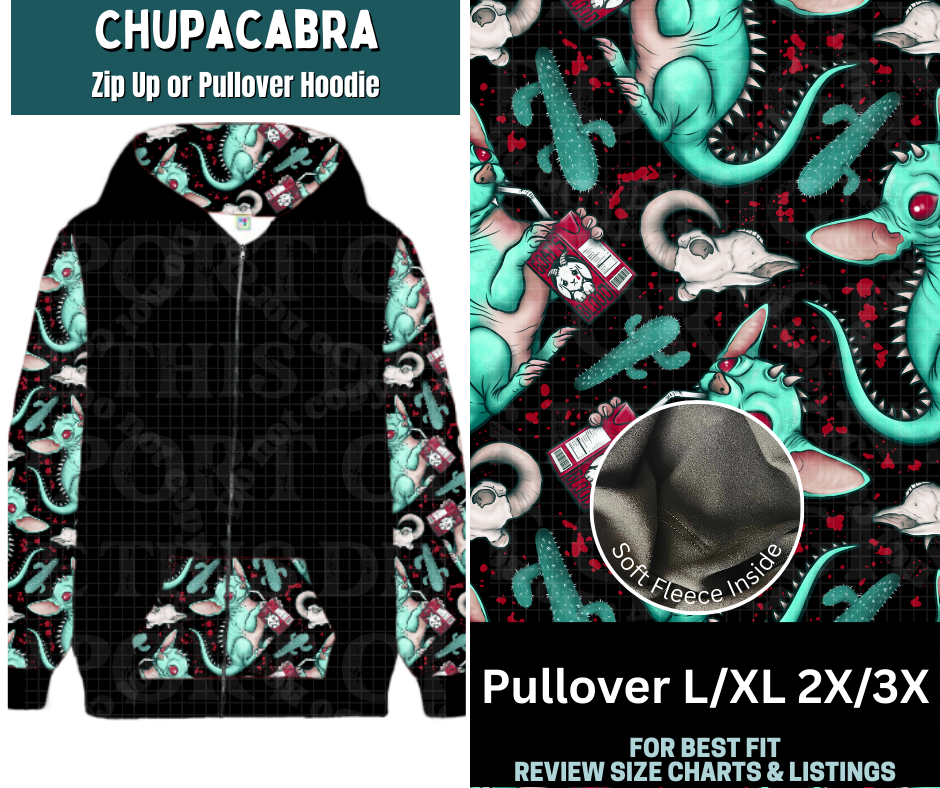 Chupacabra Pullover Hoodie