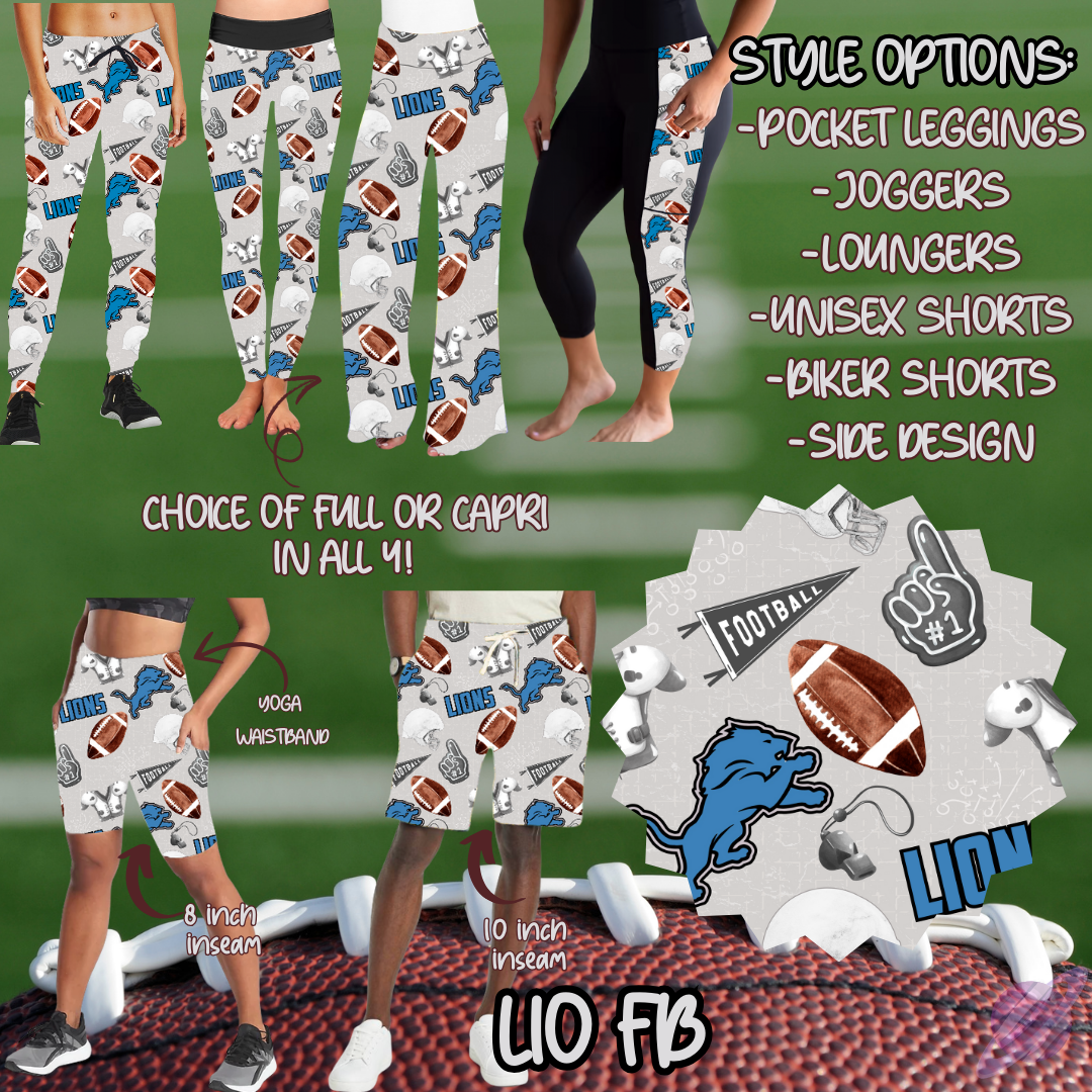 LIO FB-GAME DAY RUN- PREORDER CLOSING 7/13