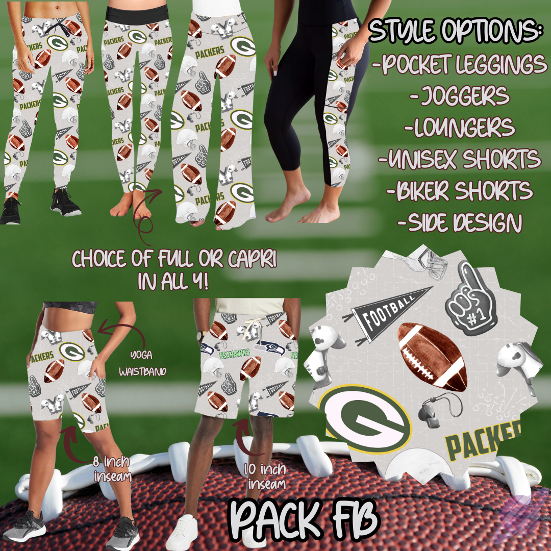 PACK FB-GAME DAY RUN- PREORDER CLOSING 7/13