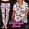 CROWNED SKULL - V-NECK TUNIC - PRETTY RUN PREORDER CLOSING 3/21