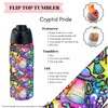 Preorder! Closes 3/20. ETA June. Cryptid Pride Flip Top Tumbler