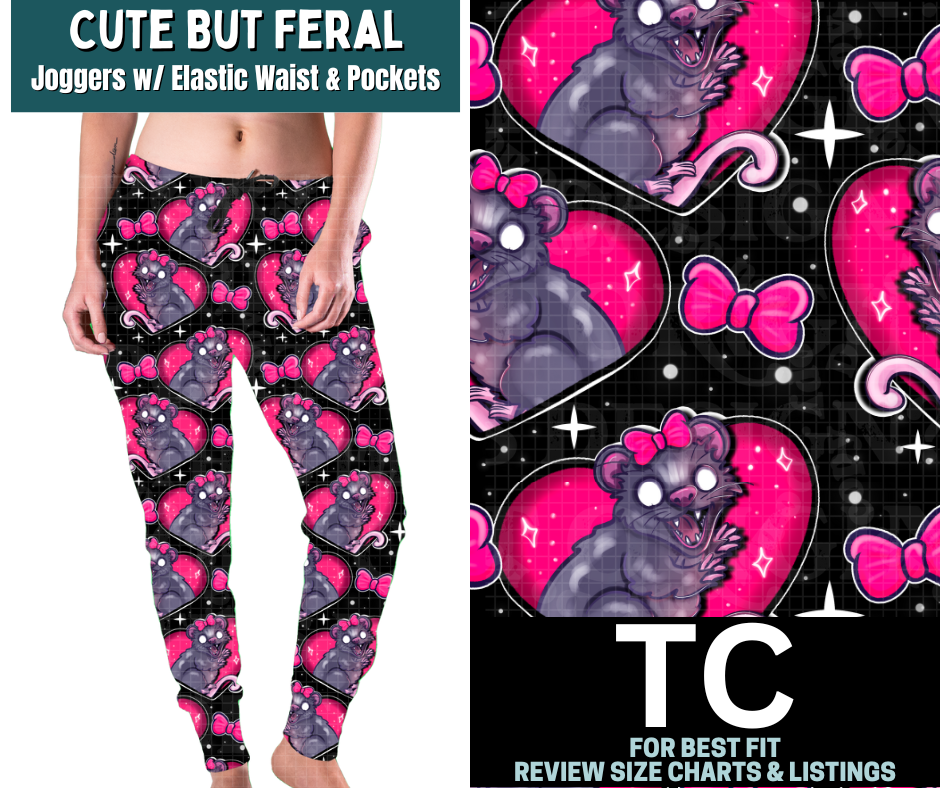 Cute But Feral Joggers