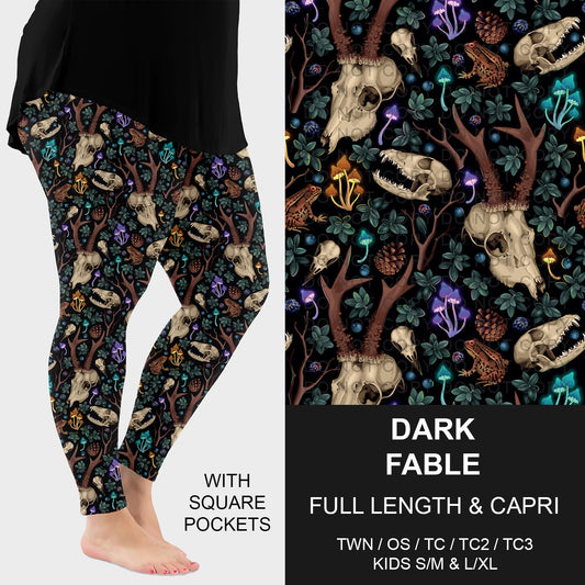 B264 - Preorder Dark Fable Leggings w/ Pockets (Closes 12/07. ETA: early Feb.)