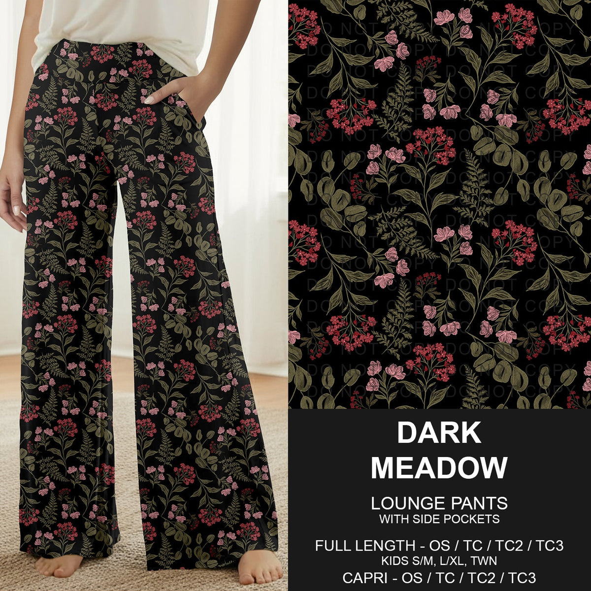 B316 - Preorder Dark Meadow Lounge Pants (Closes 10/11. ETA: mid Dec.)