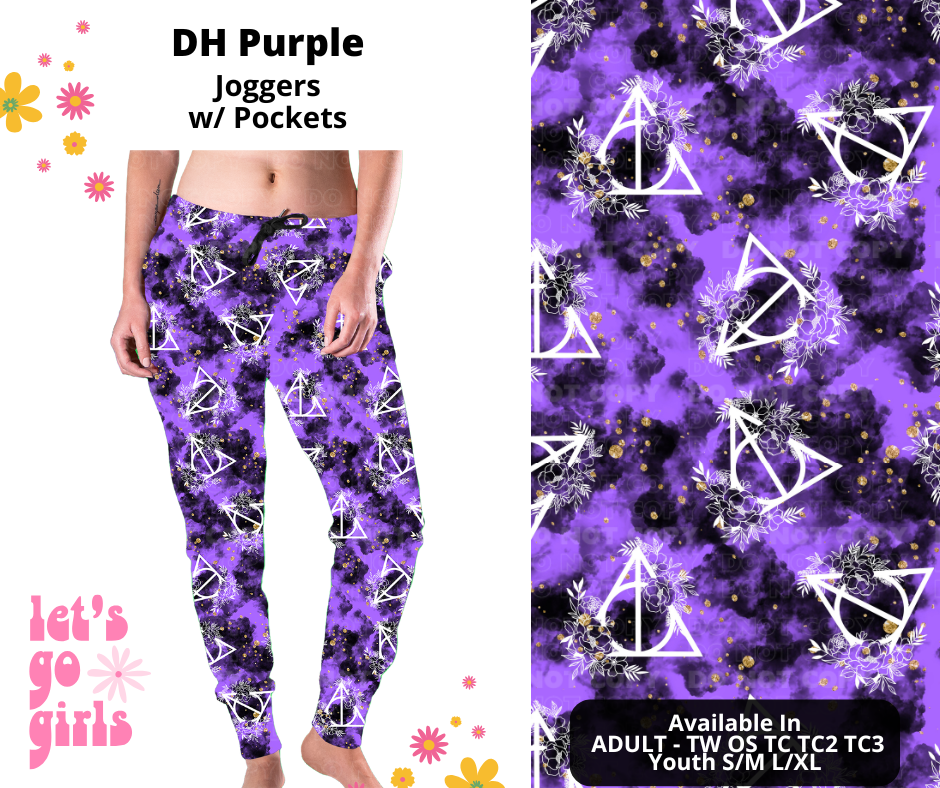 Preorder! Closes 12/16. ETA Feb. DH Purple Joggers