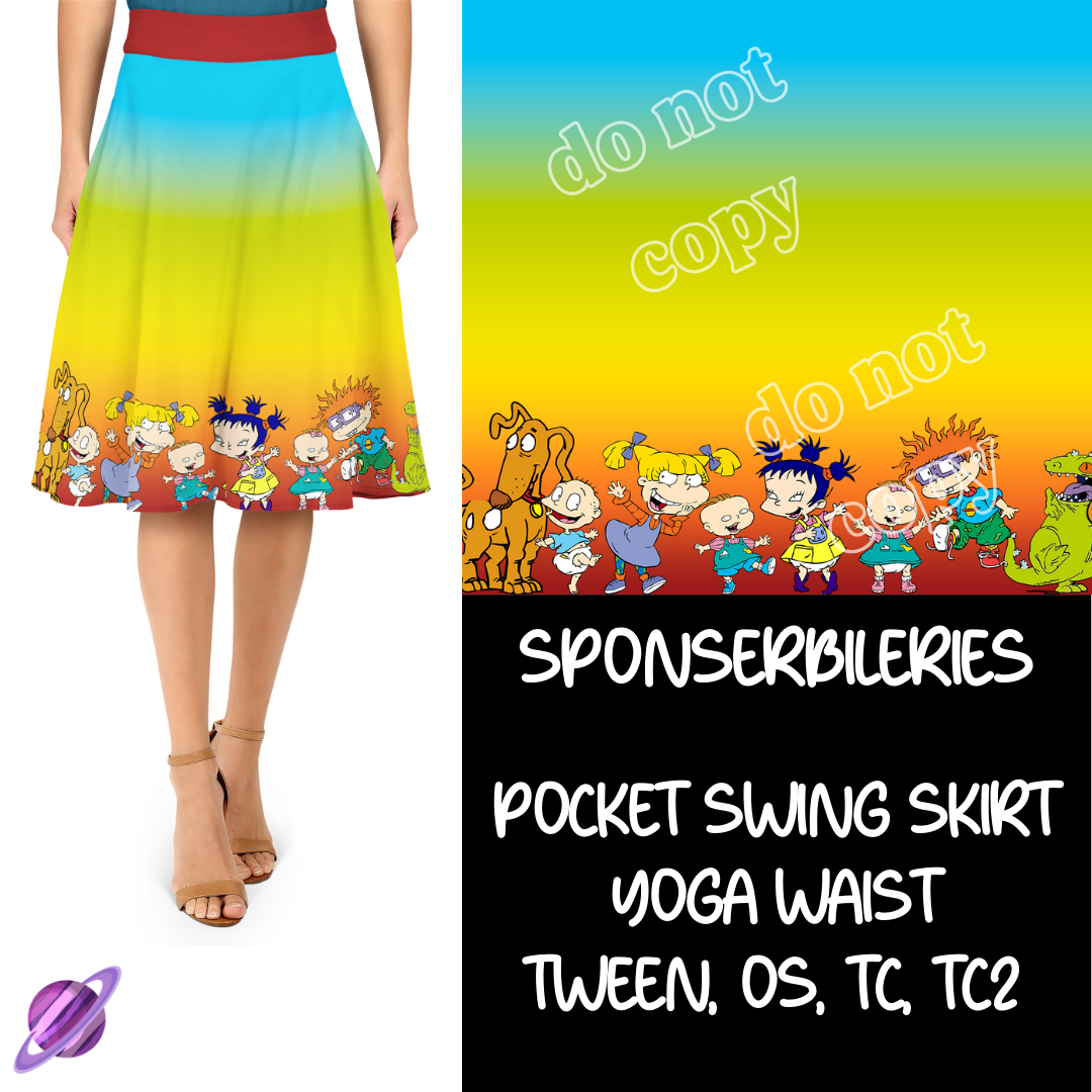 SPONSERBILERIES - DIPPED SWING SKIRTS - PREORDER CLOSING 3/4 ETA MAY