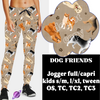 DOG FRIENDS - B88 - JOGGER/CAPRI  PREORDER CLOSING 2/13 ETA APRIL