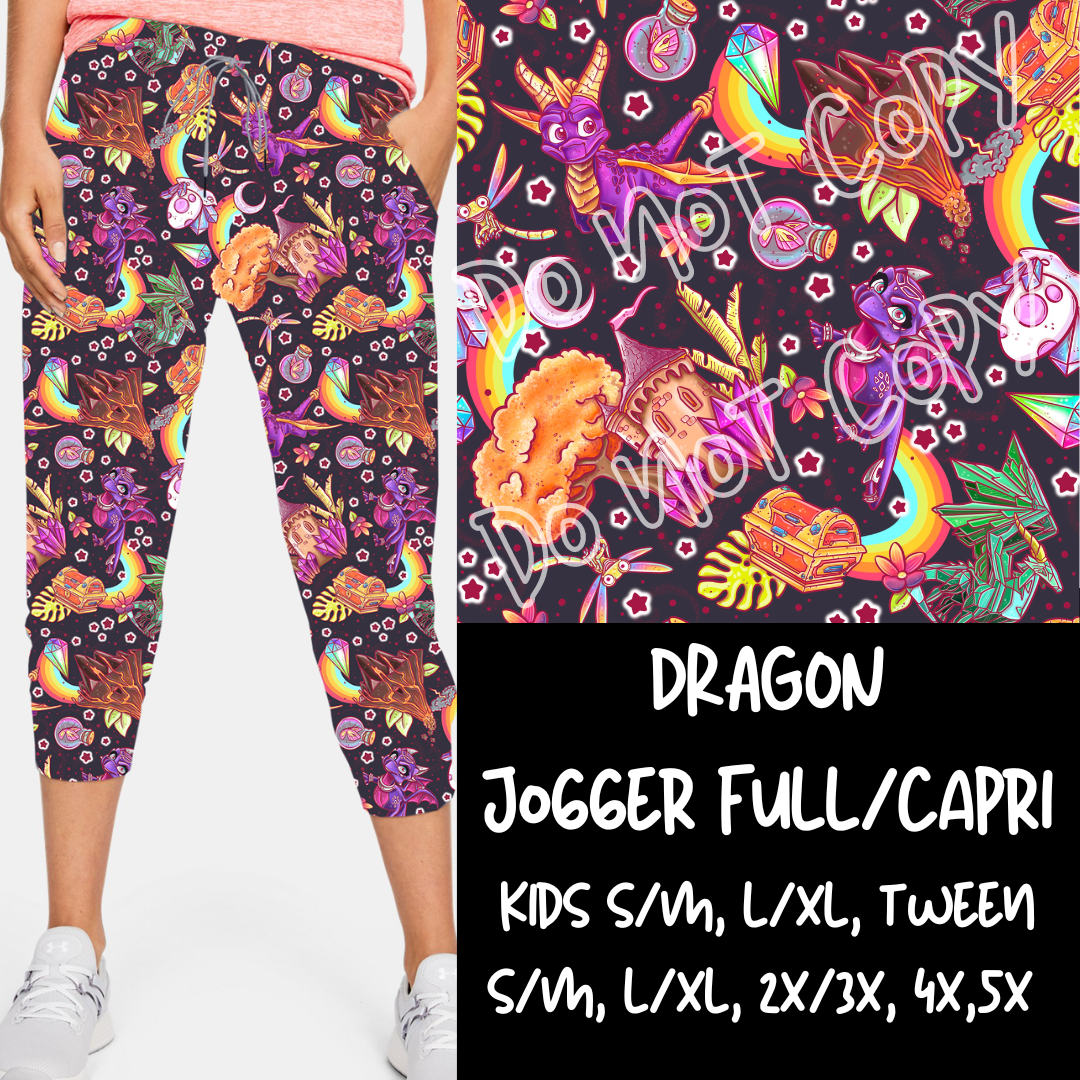 BATCH 76 -DRAGON- JOGGER/CAPRI PREORDER CLOSING 6/23 ETA AUG/SEPT