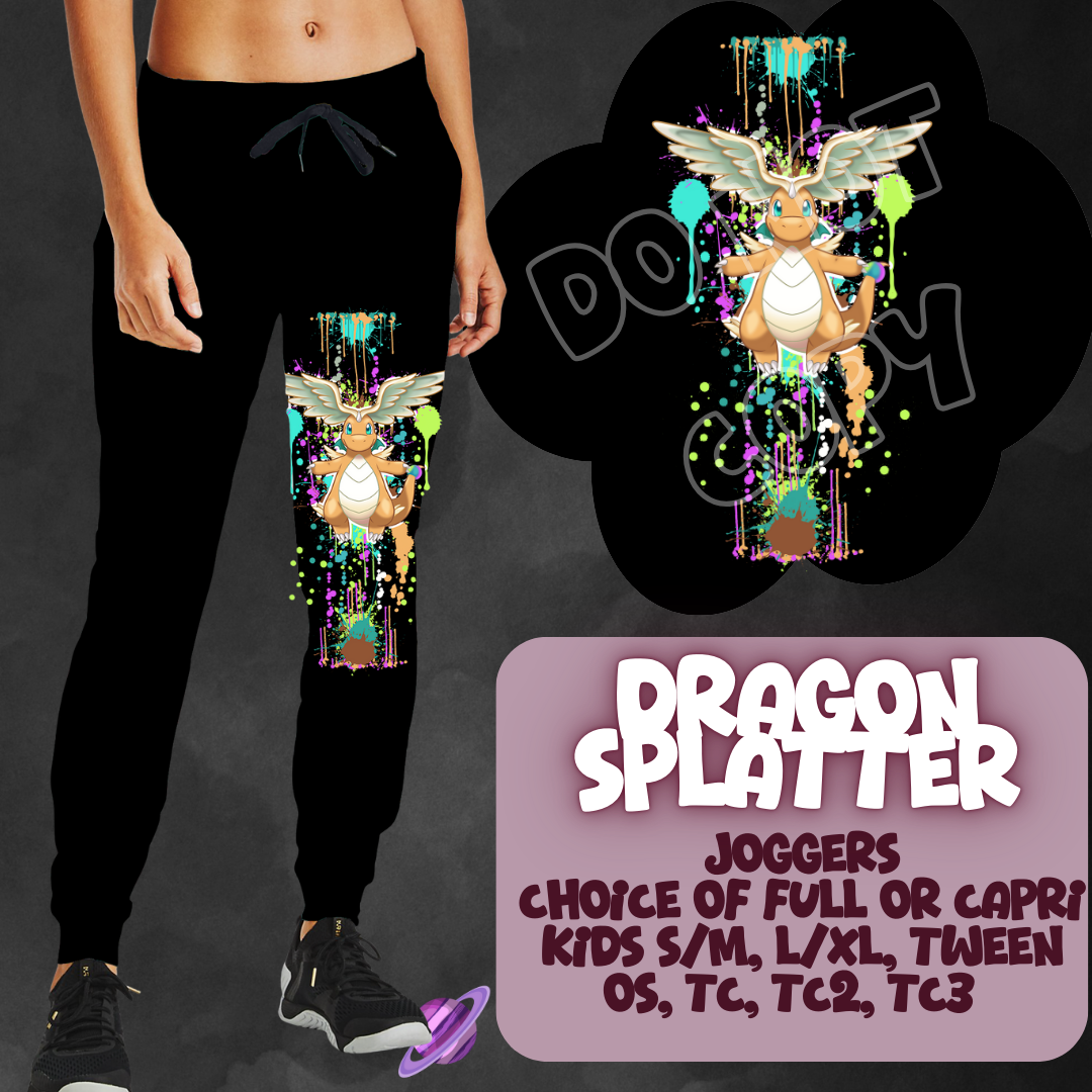 DRAGON SPLATTER - 4 STYLES OF BOTTOMS-PREORDER CLOSING 1/21