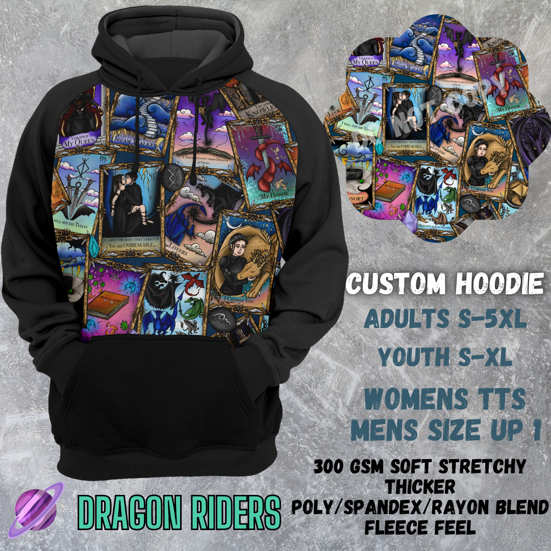 DRAGON RIDERS - CUSTOM HOODIE RUN PREORDER CLOSING 3/6