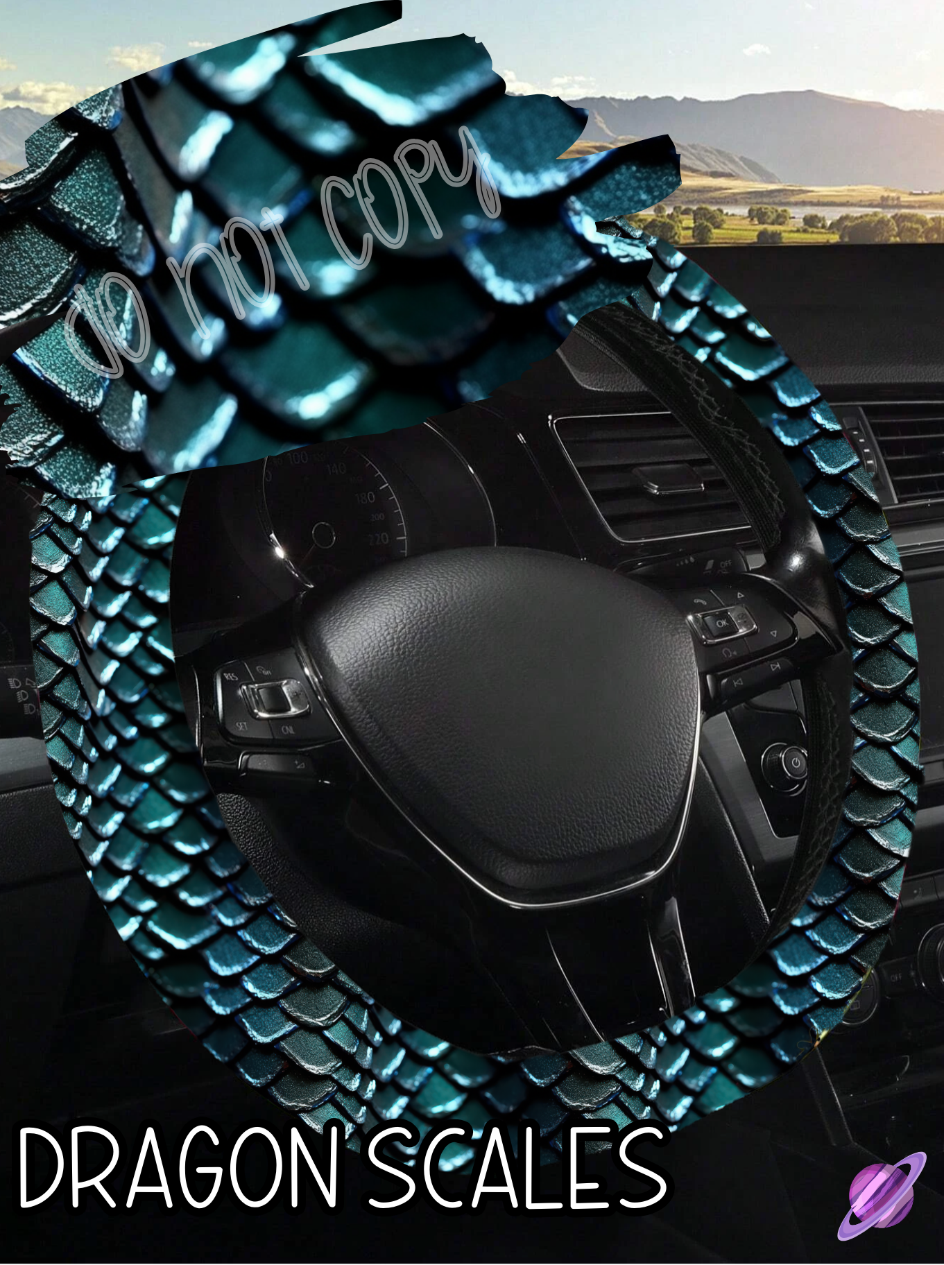 Dragon Scales - Steering Wheel Cover Roud 7 - Preorder Closes 3/1