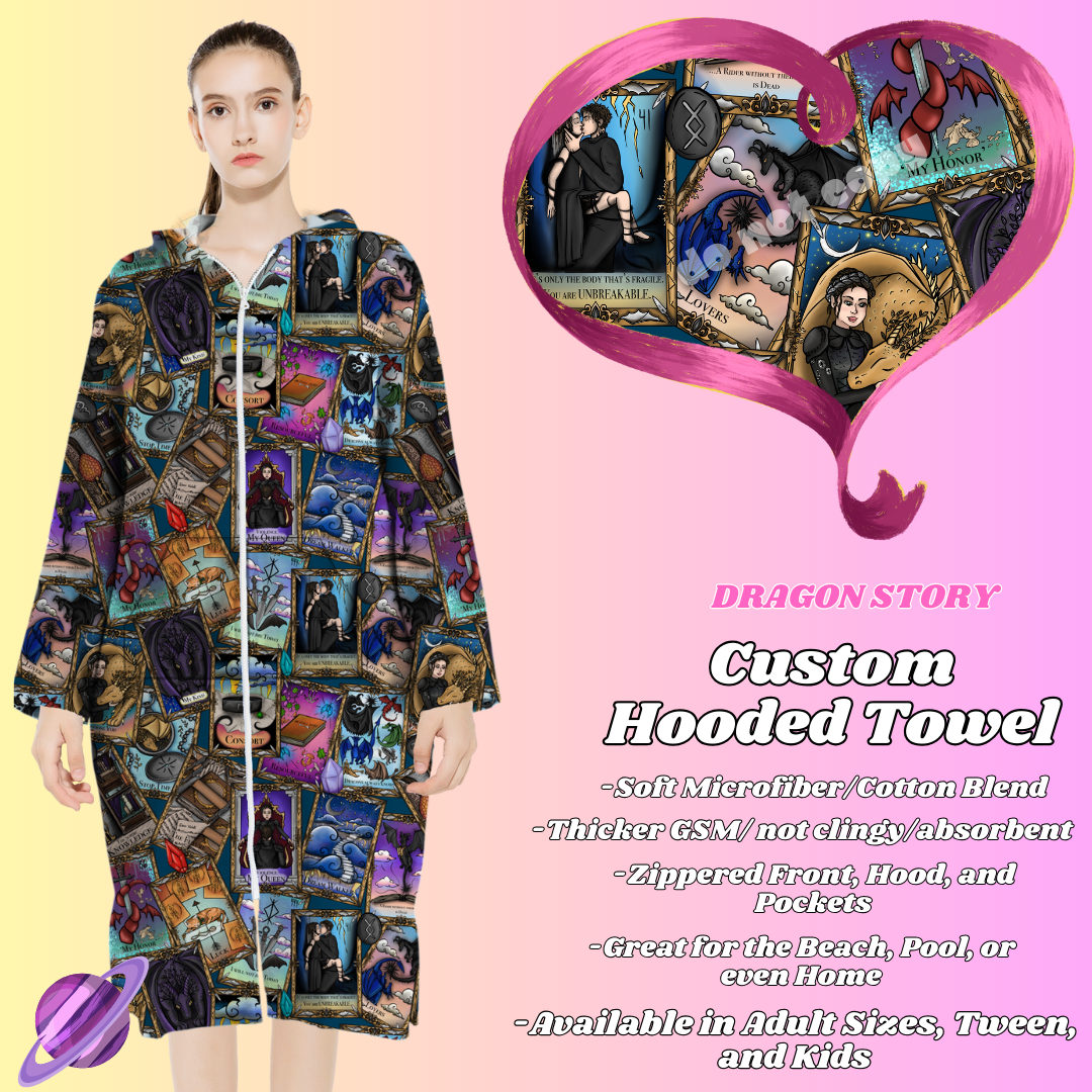 DRAGON STORY - HOODED TOWELS 2 PREORDER CLOSING 2/28