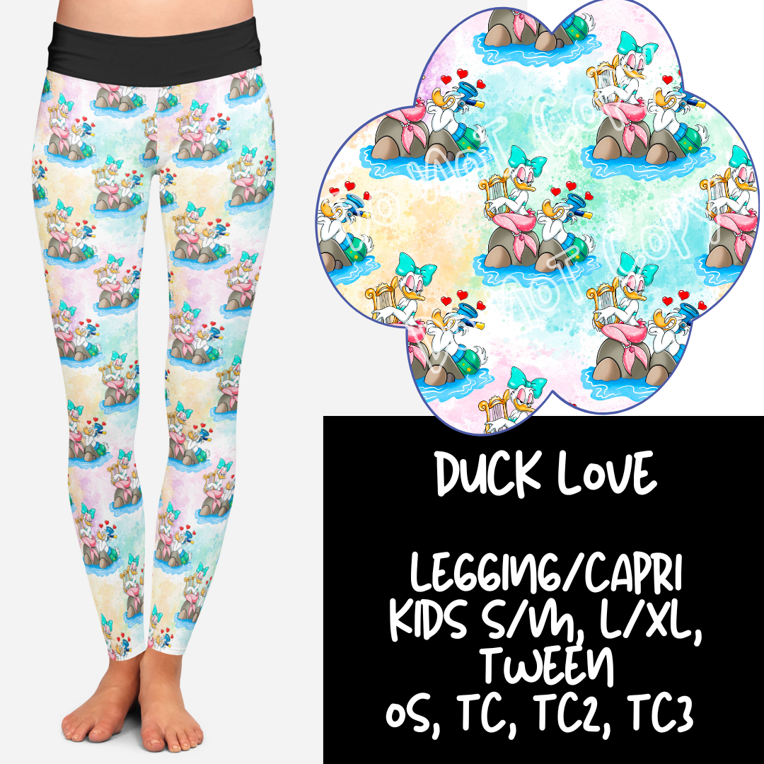 B78 - DUCK LOVE - LEGGINGS/CAPRI PREORDER CLOSING 8/18 ETA MID OCTOBER