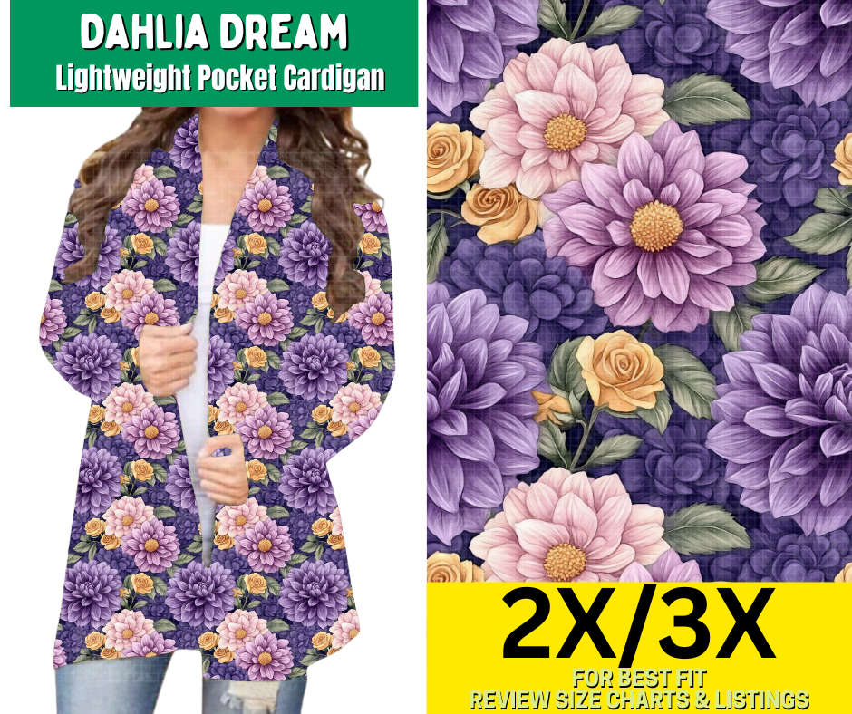 Dahlia Dream Pocket Cardigan