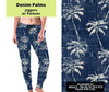 Preorder! Closes 3/24. ETA June. Denim Palms Joggers