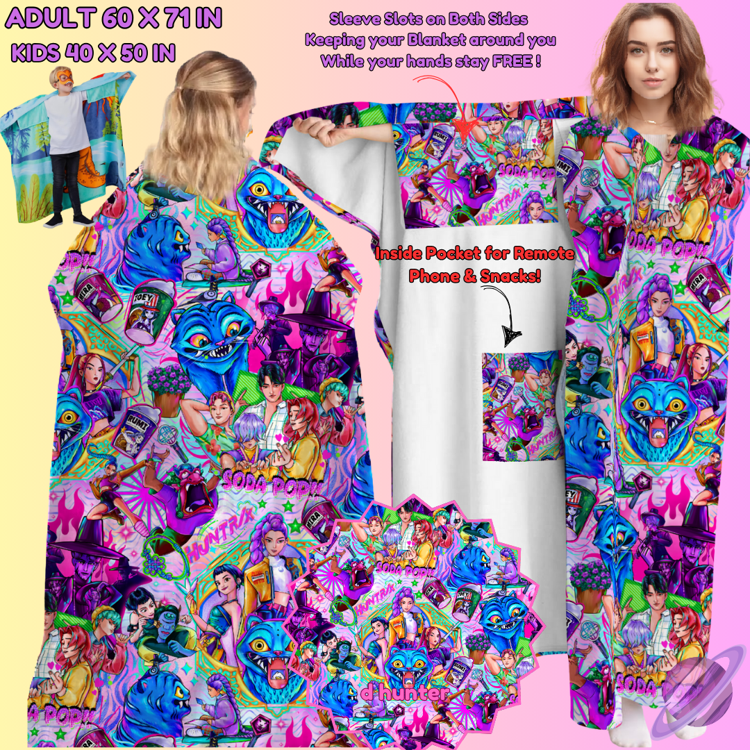 WEARABLE THROW RUN-D HUNTER-PREORDER CLOSING 8/31