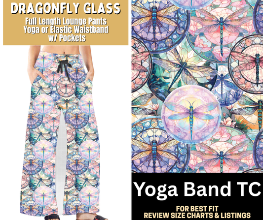 Dragonfly Glass Full Length Lounge Pants