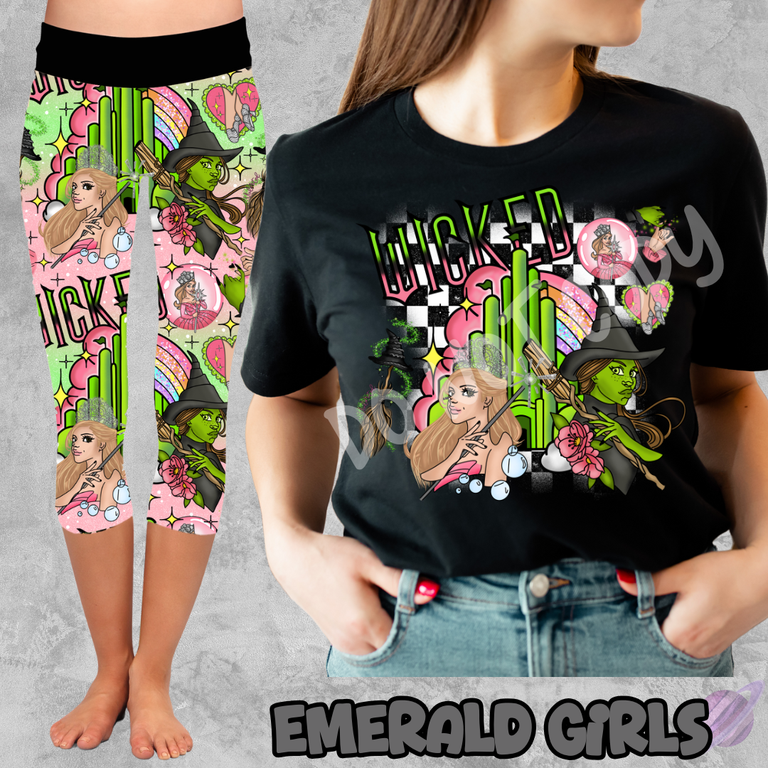 EMERALD GIRLS TEE