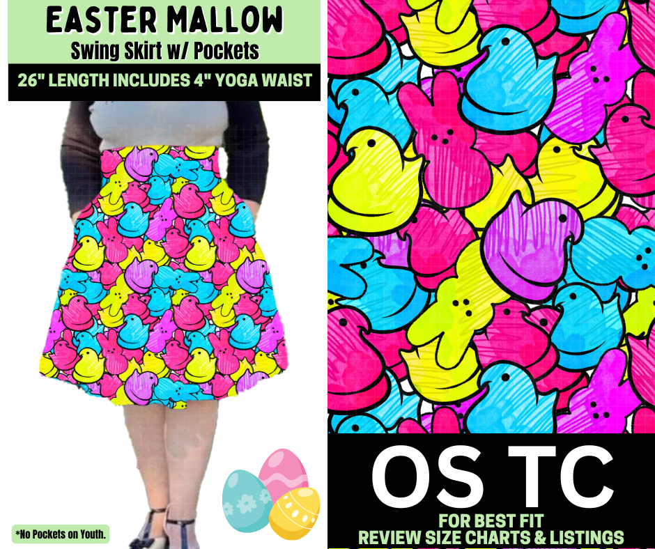 Easter Mallow Swing Skirt