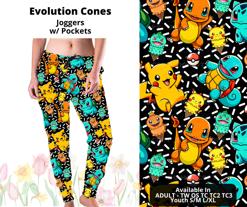 Preorder! Closes 3/17. ETA June. Evolution Cones Joggers