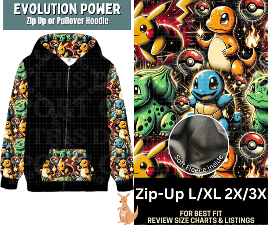 Evolution Power Zip-Up Hoodie
