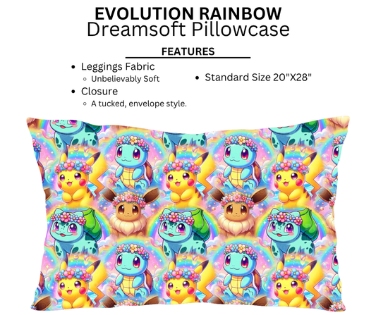 Evolution Rainbow Dreamsoft Pillowcases