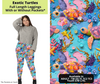 Preorder! Closes 3/24. ETA June. Exotic Turtles Full Length Leggings w/wo Pockets