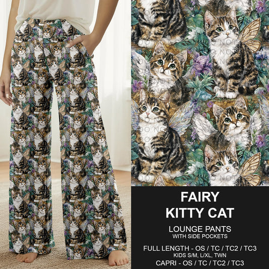 B274 - Preorder Fairy Kitty Cat Lounge Pants (Closes 2/22. ETA: late April)
