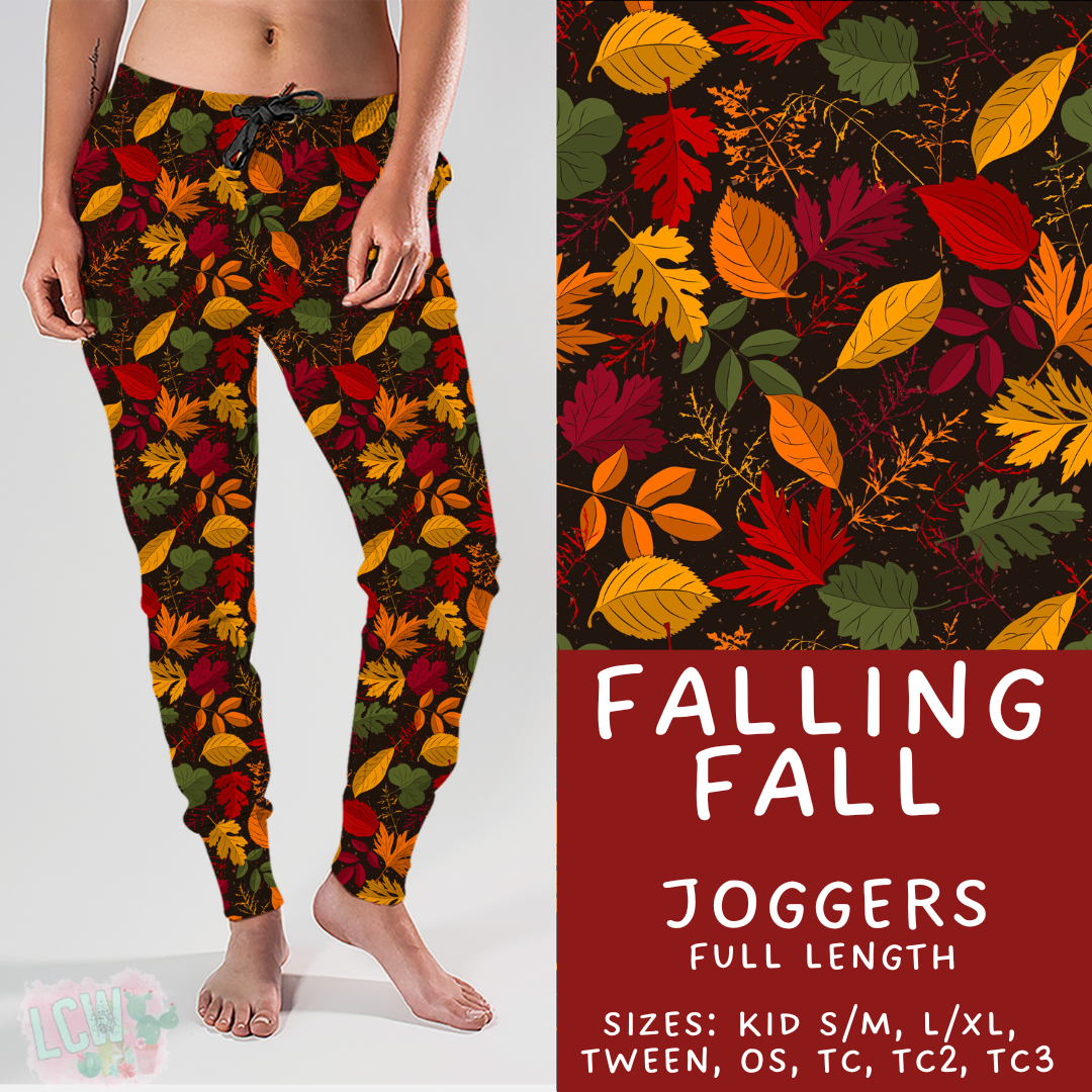 Ready To Ship - Falling Fall Joggers - TC
