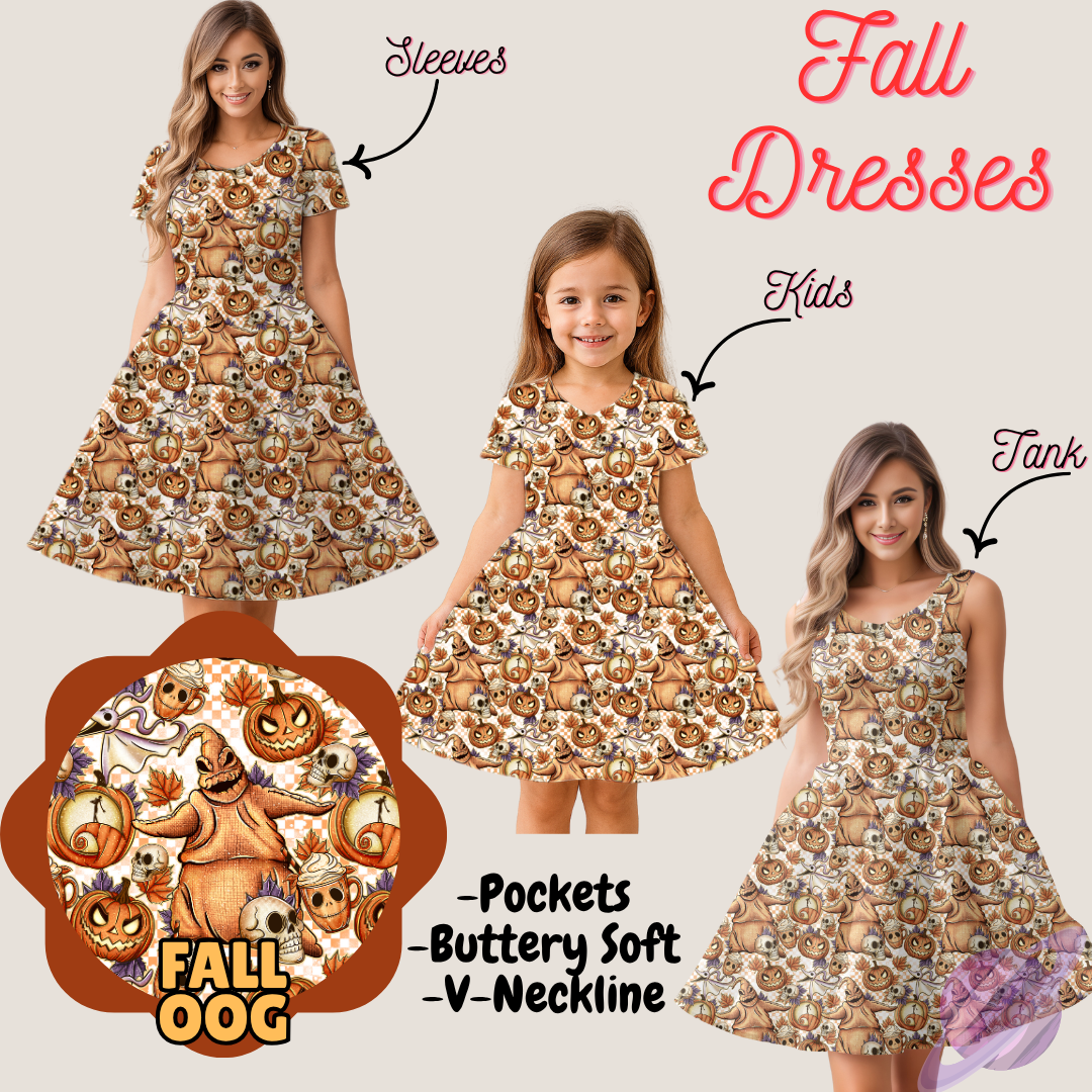 FALL MASK- FALL DRESS PREORDER- CLOSING 9/12