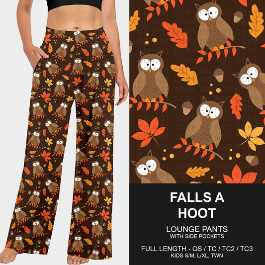 B250 - Preorder Falls a Hoot Lounge Pants (Closes 9/07. ETA early Nov.)