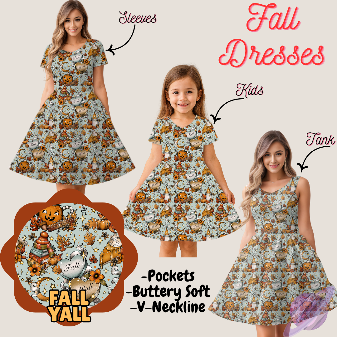 FALL YALL- FALL DRESS PREORDER- CLOSING 9/12