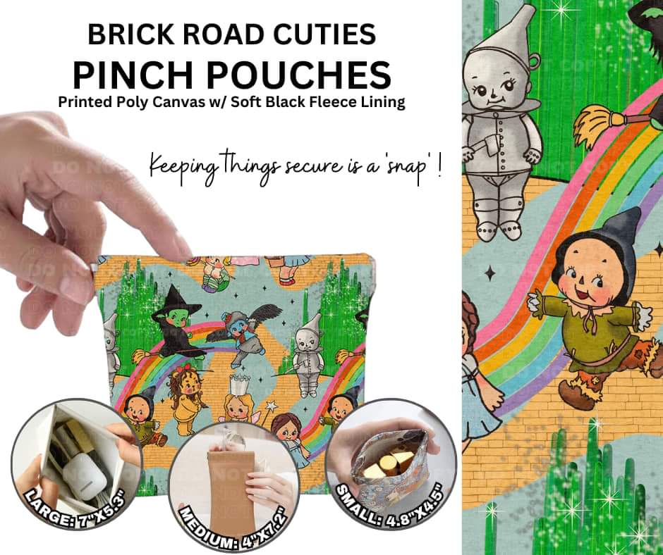 Brick Road Cuties Pinch Pouches