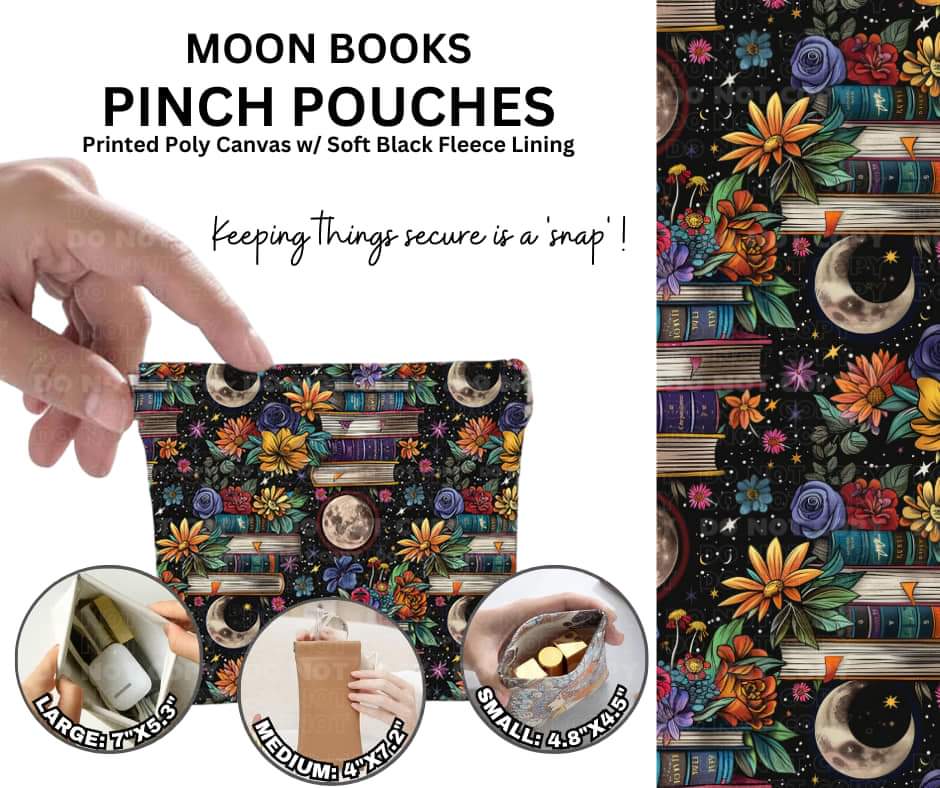 Moon Books Pinch Pouches