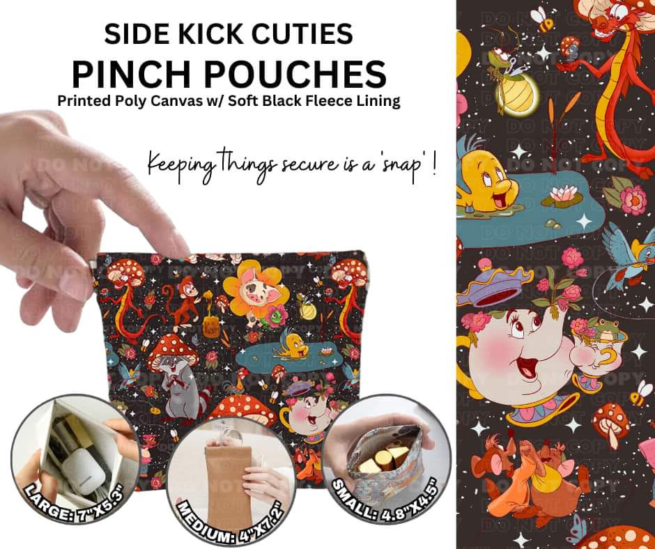 Side Kick Cuties Pinch Pouches