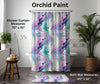 Orchid Paint Custom Bath Mat