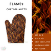 Ready To Ship - Flames Mitts