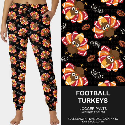B250 - Preorder Football Turkeys Joggers (Closes 9/07. ETA early Nov.)